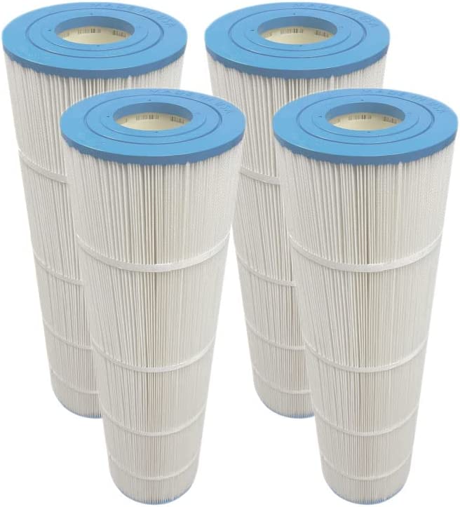Pentair Clean & Clear Plus 3 Replacement Filter – Compatible with Filbur FC 1976, Unicel C 7470, Pleatco PCC80 & Pentair R173573 – 7x20 Drop-in Spa Filter (4 Pack) – Perfect for Hot Tubs, Jacuzzis & Above Ground Pools