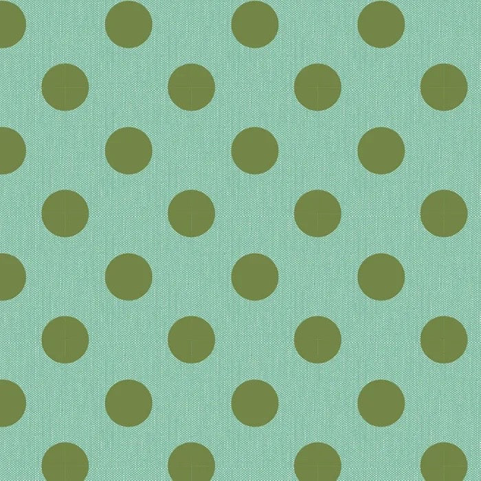 Chambray Dots Tilda Dress 160059 in Teal Green - Perfect for Casual Outings, Office Wear & Spring Fashion