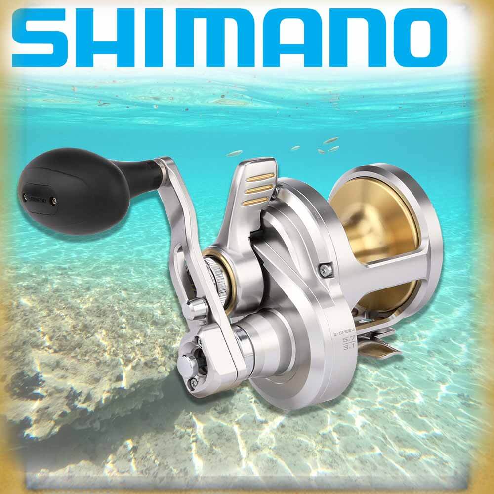 Shimano Talica A Conventional Fishing Reels - Saltwater & Freshwater Trolling, Casting, Jigging for Big Game Fish