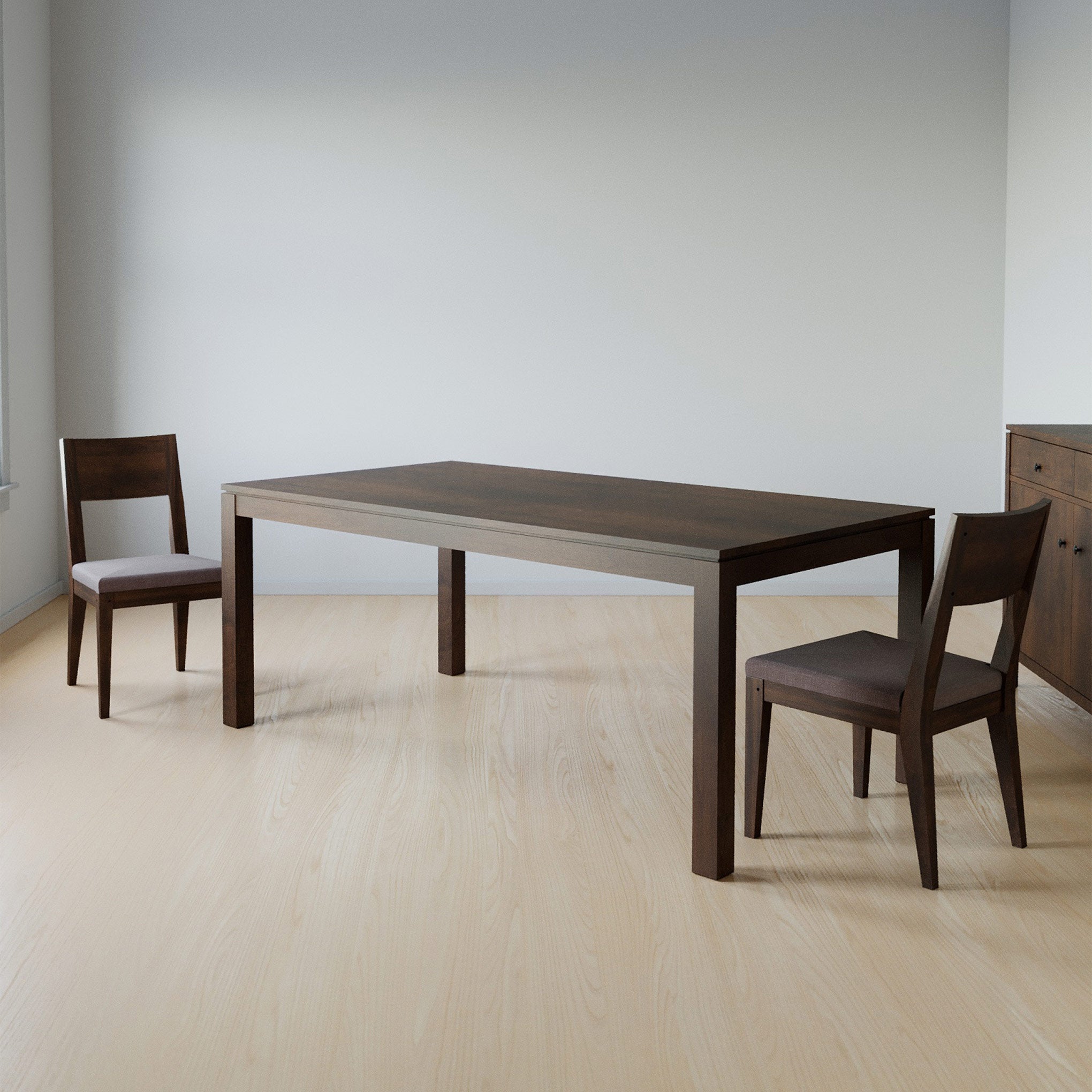 92 Inch Extendable Dining Table for 8-10 People - Solid Wood Farmhouse Style - Perfect for Family Gatherings & Dinner Parties