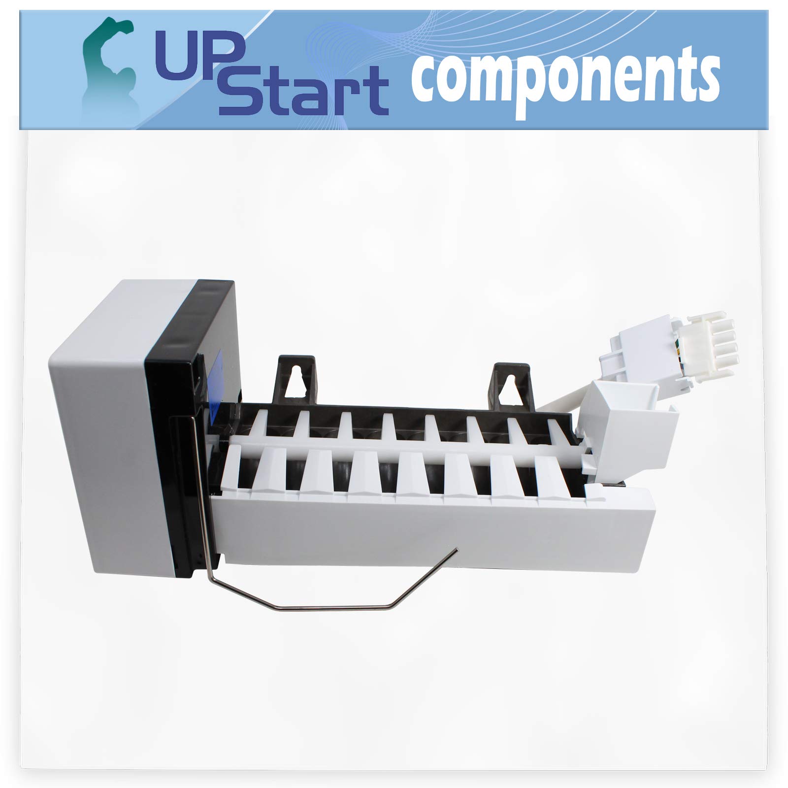 241798224 Refrigerator Ice Maker Replacement - Compatible with Kenmore/Sears 253.57198600, 241798211 & 241642511 - Perfect for Home Kitchen & Office Break Room Refrigeration