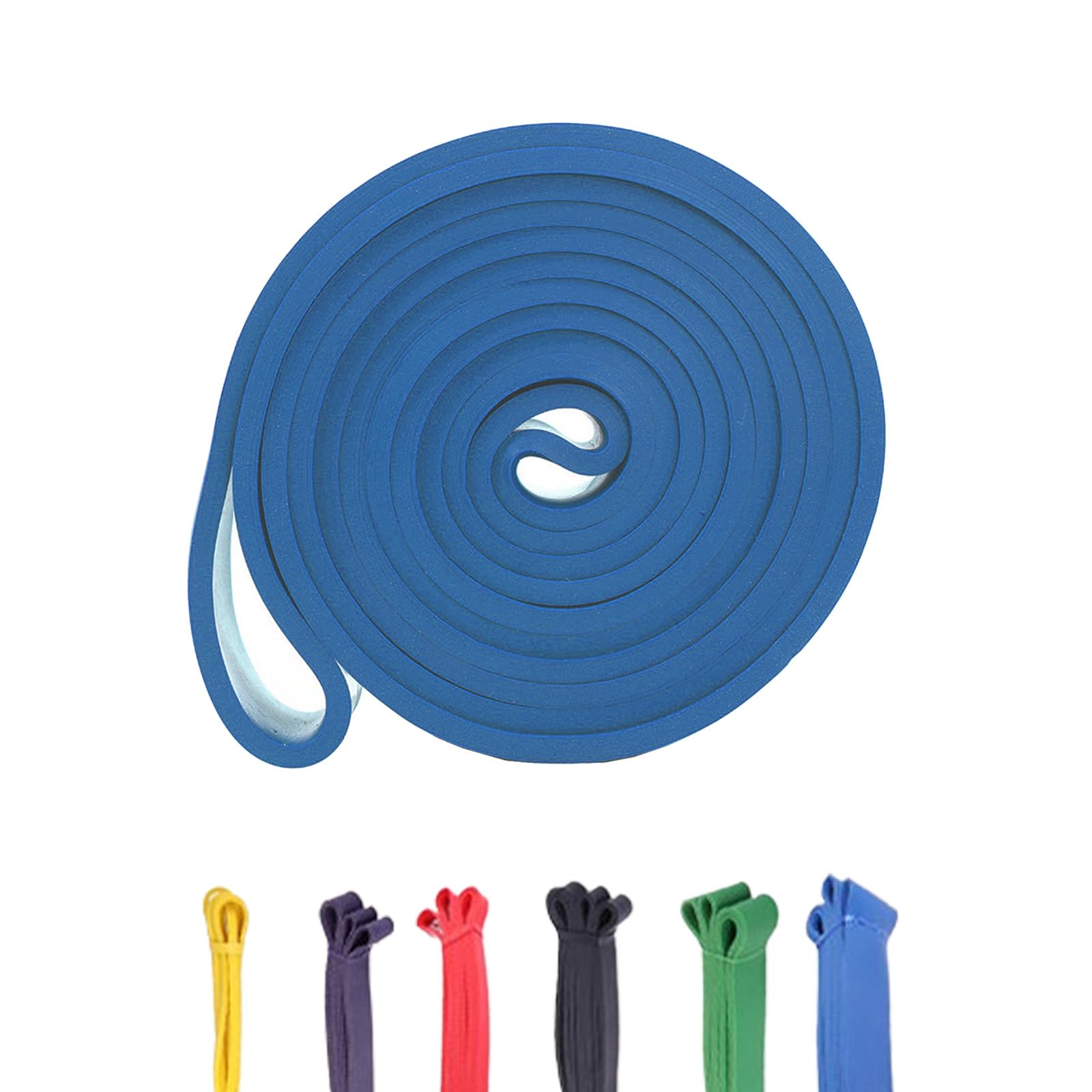 Premium 6-Level Resistance Band for Basketball Training - Heavy Duty Natural Latex Loop (41 Inch) - Dribbling, Strength & Fitness Exercises - Perfect for Home Gym, Court Drills & Professional Workouts
