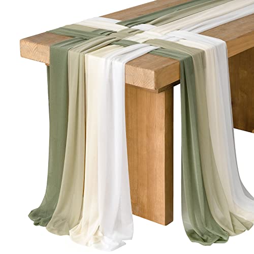 Sage Green & White