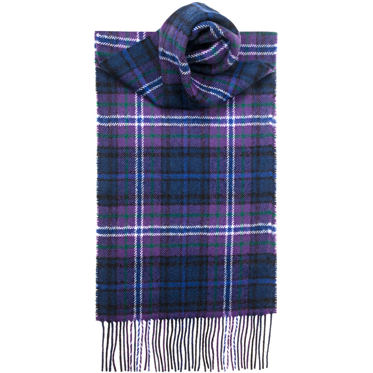 Scotland Forever Modern Tartan Scarf - Premium Wool Plaid Wrap for Men & Women - Perfect for Winter Fashion, Christmas Gifts & Highland Outfits
