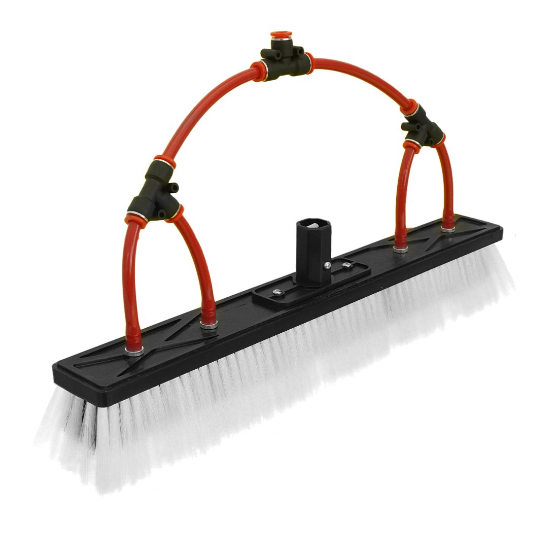 Tucker Hybrid Dual Pencil Jetted Dual Trim Brush - Professional Hair Styling Tool for Salon & Home Use - Perfect for Cutting, Trimming & Detailing Beards, Mustaches & Hairlines