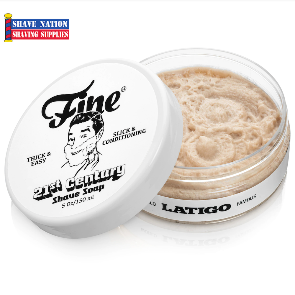 Premium Shaving Soap for Men - Classic Barbershop Formula with Natural Ingredients - Perfect for Wet Shaving, Grooming & Beard Care - Ideal Gift for Father's Day & Birthdays