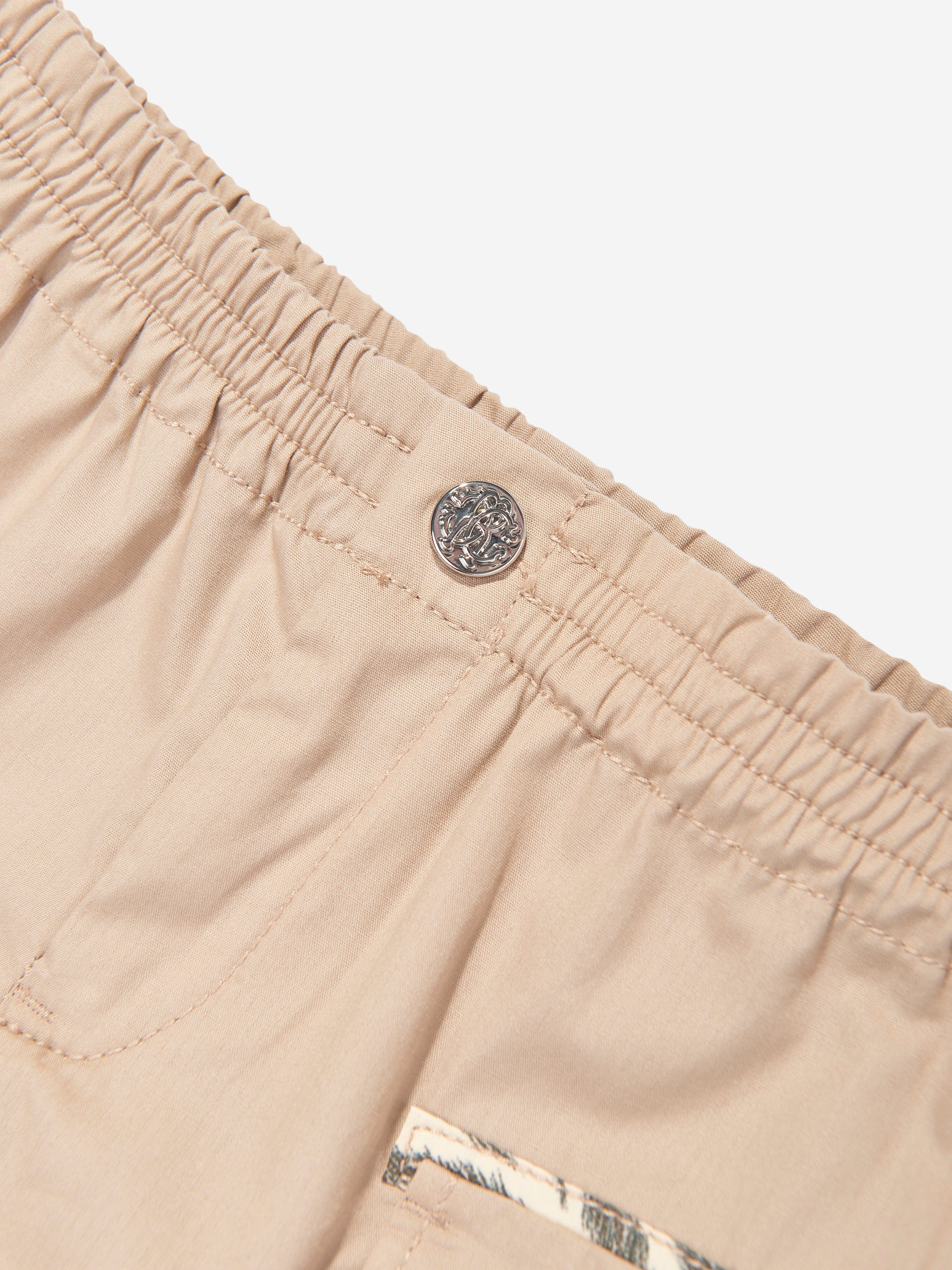 Boys' Cargo Shorts for Toddlers - Beige Casual Summer Shorts | Playtime, Outdoor Adventures & Everyday Wear
