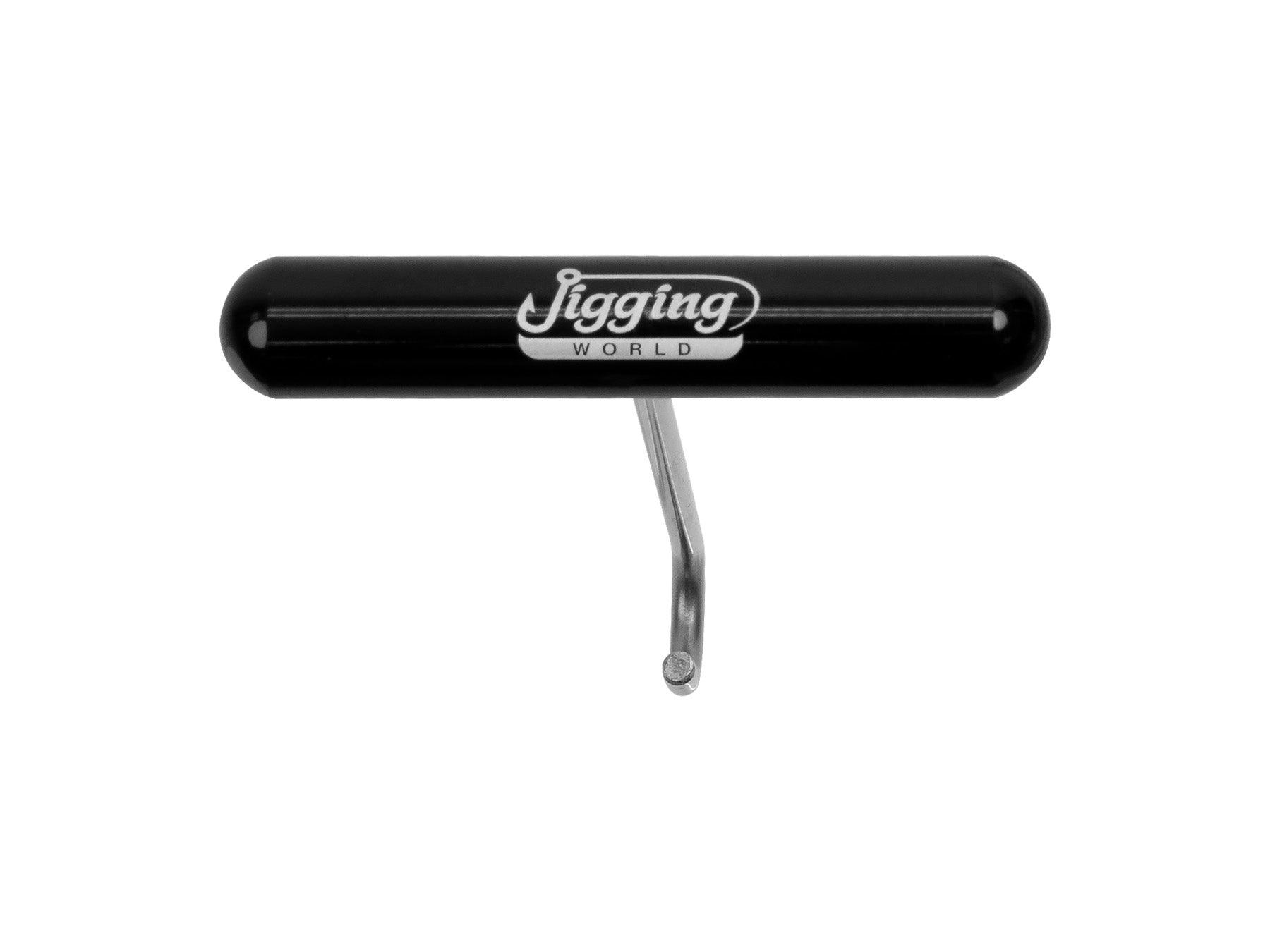 Jigging World 5 Stainless Steel Dehooker - Fish Hook Remover Tool for Safe Catch and Release - Perfect for Saltwater & Freshwater Fishing, Boating, and Angling Adventures