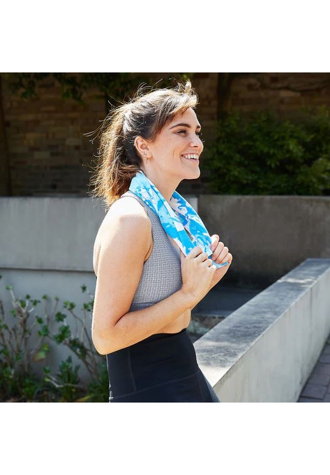 Cooling Towel by Dock & Bay - Quick Dry, Ultra Absorbent & Reusable for Sports, Gym, Hiking & Outdoor Activities