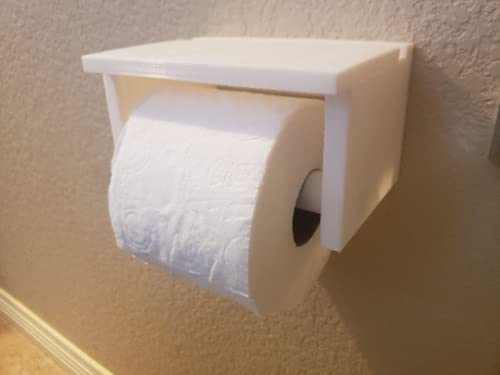 Dark Blue Toilet Paper Phone Holder - Hands-Free Stand for Bathroom, Kitchen & Office - Compatible with All Smartphones