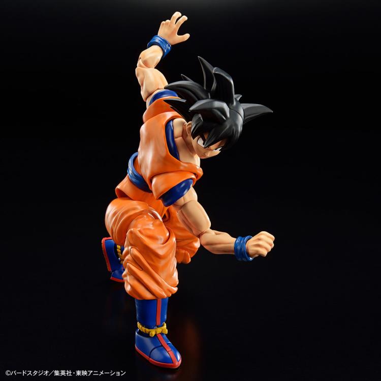 Figure Rise Standard Dragon Ball Z Son Goku New Spec Version Action Figure Model Kit - Perfect for Anime Collectors & DBZ Fans Display or DIY Building Fun