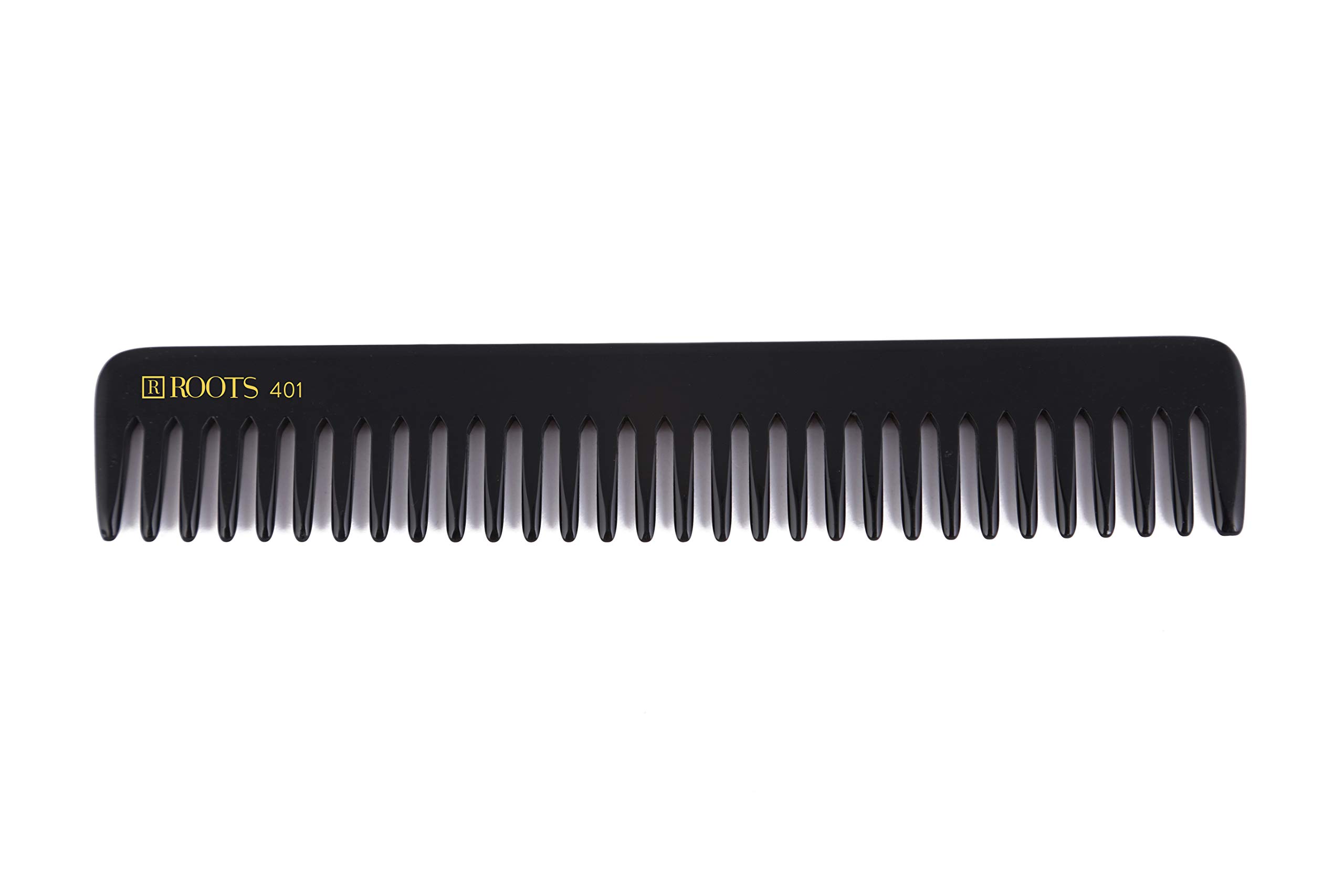 Professional Detangling & Shampoo Comb for Men and Women - Wide Tooth Hair Comb for Curly, Thick & Natural Hair - Lightweight Styling Tool (Pack of 1, Model 401) - Perfect for Salon, Travel & Home Hair Care