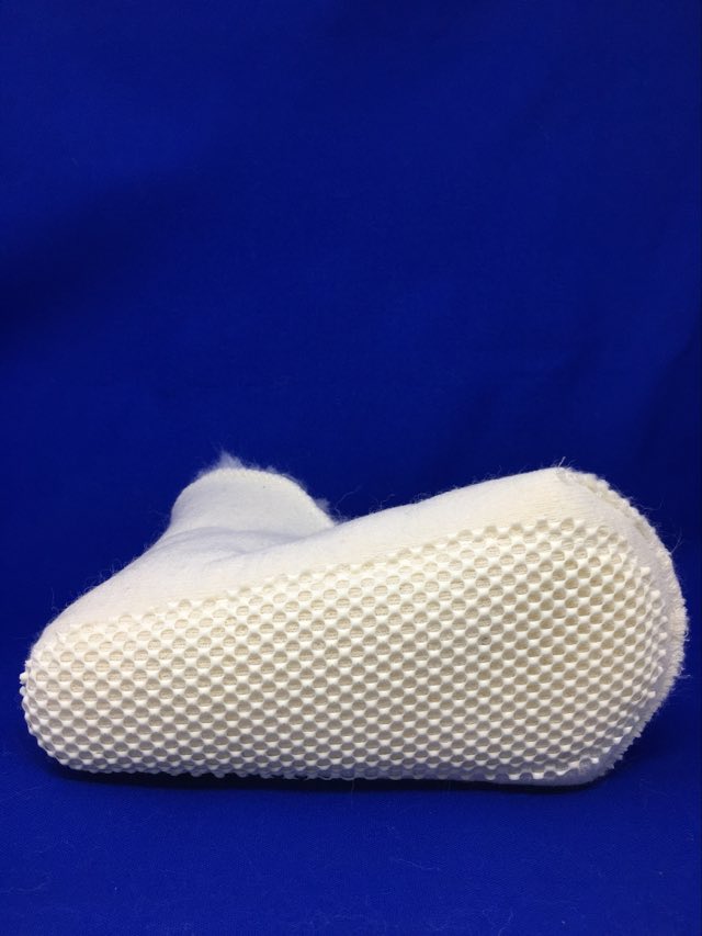Warm Sheep Wool Bed Boots with Non-Slip Rubber Sole - Cozy Indoor Slippers for Winter Comfort at Home