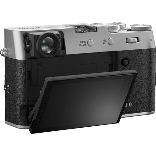FUJIFILM X100VI Digital Camera 40.2MP APS-C Sensor - Silver | Compact & Lightweight for Travel, Street Photography & Vlogging