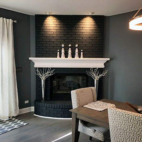 THE ONE Paint & Primer: Most Durable All-in-One Furniture, Cabinet, Door & Craft Paint - Interior & Exterior Use (Black, Gloss, 2.5L) - Perfect for Kitchen Cabinets, Bathroom Makeovers, Front Doors & DIY Projects
