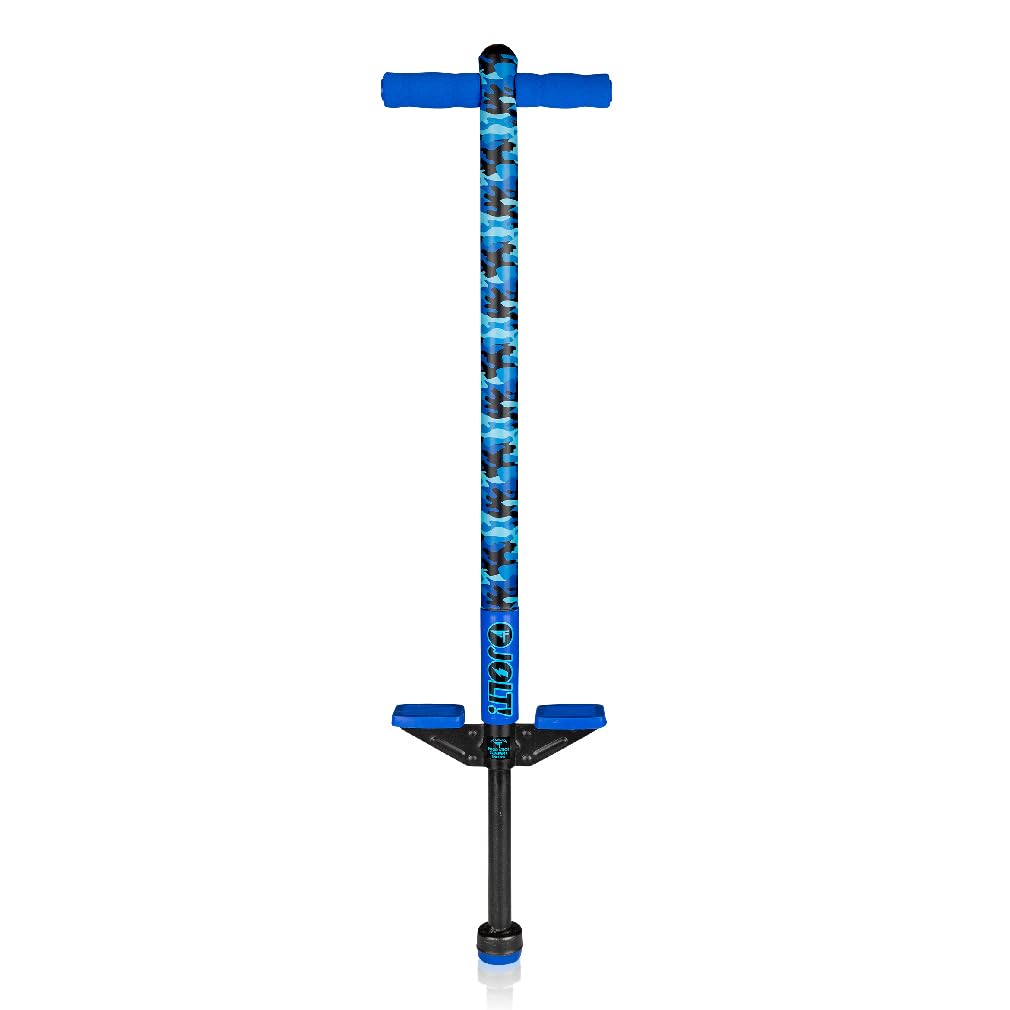 **Flybar Kids Pogo Stick - Best Beginner Bouncer with Foam Handles & Anti-Slip Foot Pegs - Outdoor Jumping Toy for Boys & Girls - Perfect for Backyard Play, Birthday Gifts & Active Playtime**