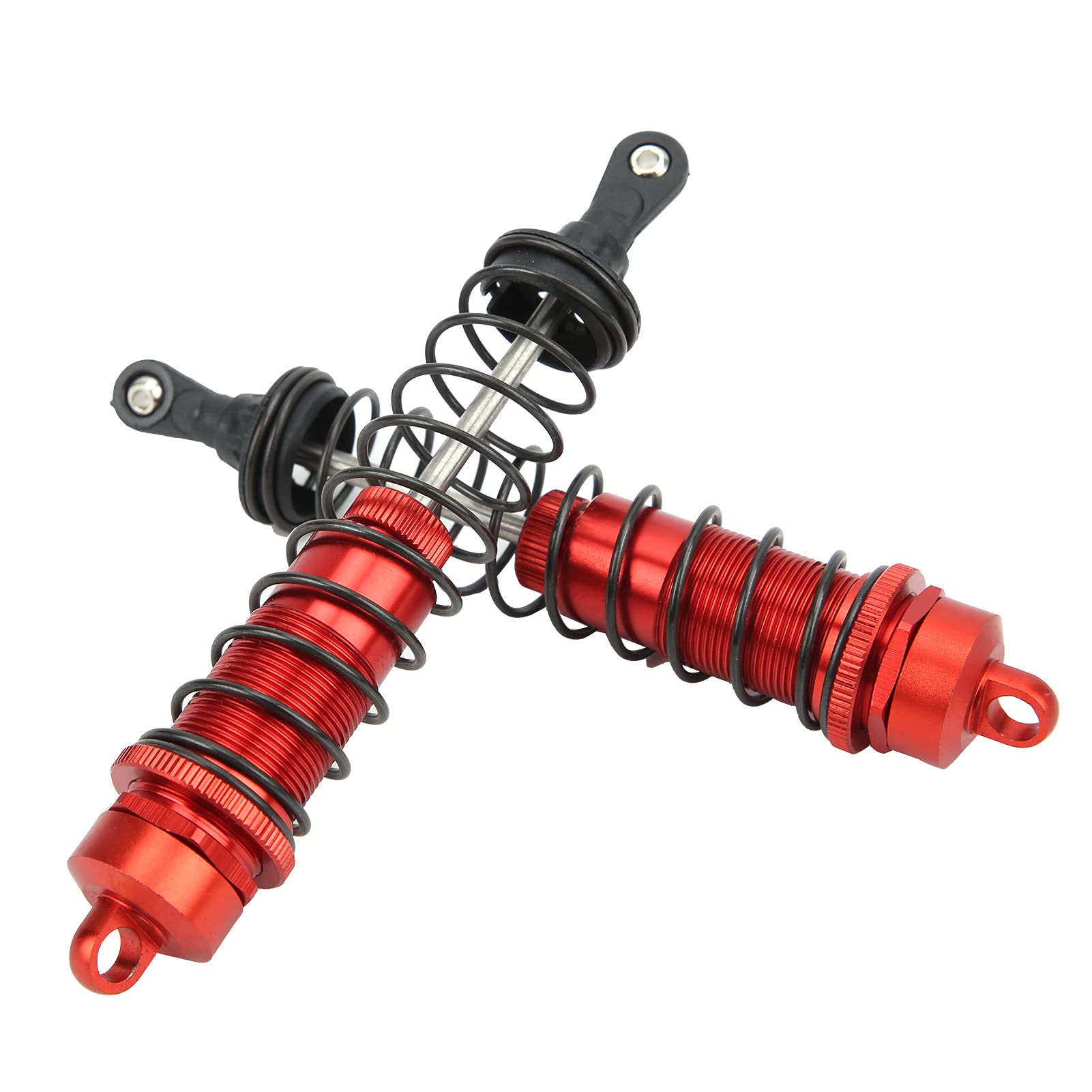 High-Performance 1/8 RC Oil Filled Shocks - Professional Design, Lightweight & Easy to Install for 2WD RC Cars (Red) - Perfect for Off-Road Racing, Crawling & RC Car Upgrades