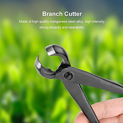 Professional 8.27 Inch Garden Branch Cutter with Round Edge & Concave Knob - Heavy Duty Pruning Shears for Bonsai, Tree Trimming, and Gardening Tools Set | Perfect for Landscaping, Yard Maintenance, and Plant Care