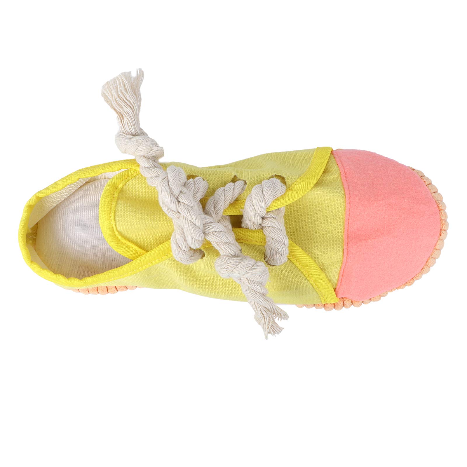 1Pc Pet Chew Toy Squeaky Slipper Dog Toy for Puppies - Teeth Cleaning & Boredom Relief - Perfect for Playtime, Training & Dental Health