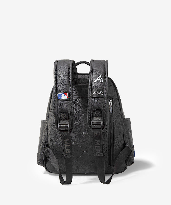 MLB Atlanta Braves Baseball Backpack for Men & Women - Official Licensed Team Logo - Durable School & Travel Backpack for Sports Fans