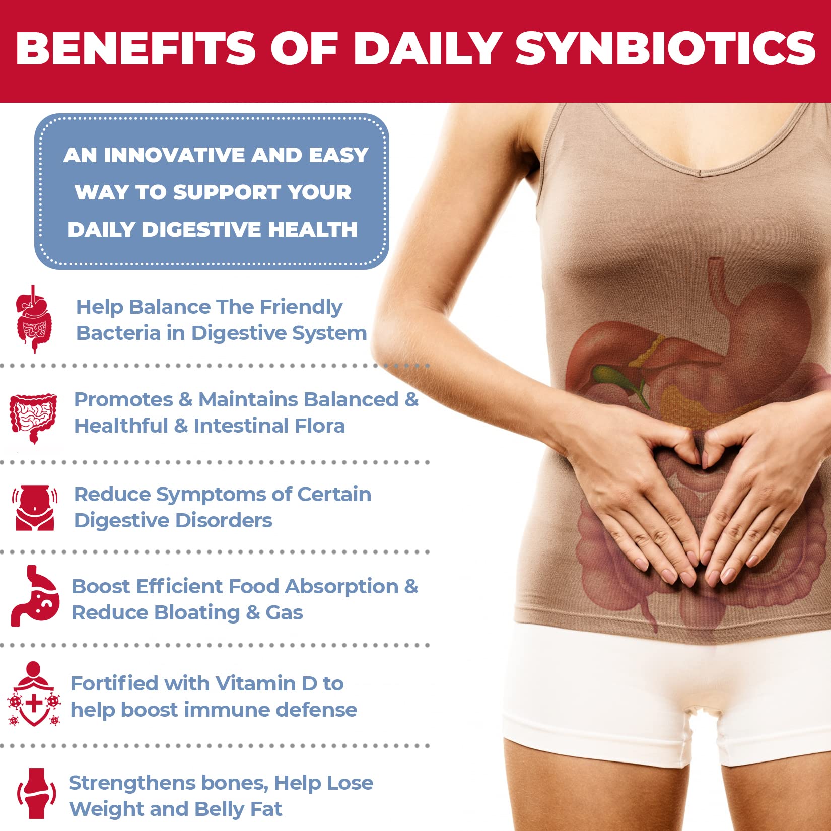 Bifolacto Probiotics (4 Box Set) - Premium Denmark Probiotics for Gut Health, Zero Calories & Sugar, Dairy-Free, Fast-Dissolving Tablets - Supports Digestion & Immunity - Perfect for Travel, Work & Daily Wellness