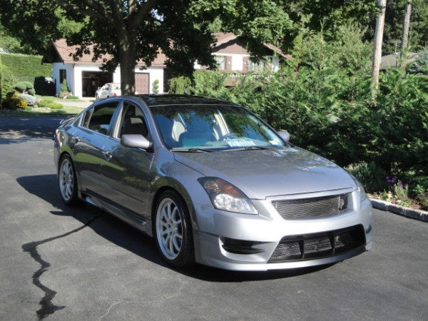 2007-2012 Nissan Altima Sedan Side Skirts Body Kit - KB12245 - Perfect for Car Customization & Street Style Enhancement