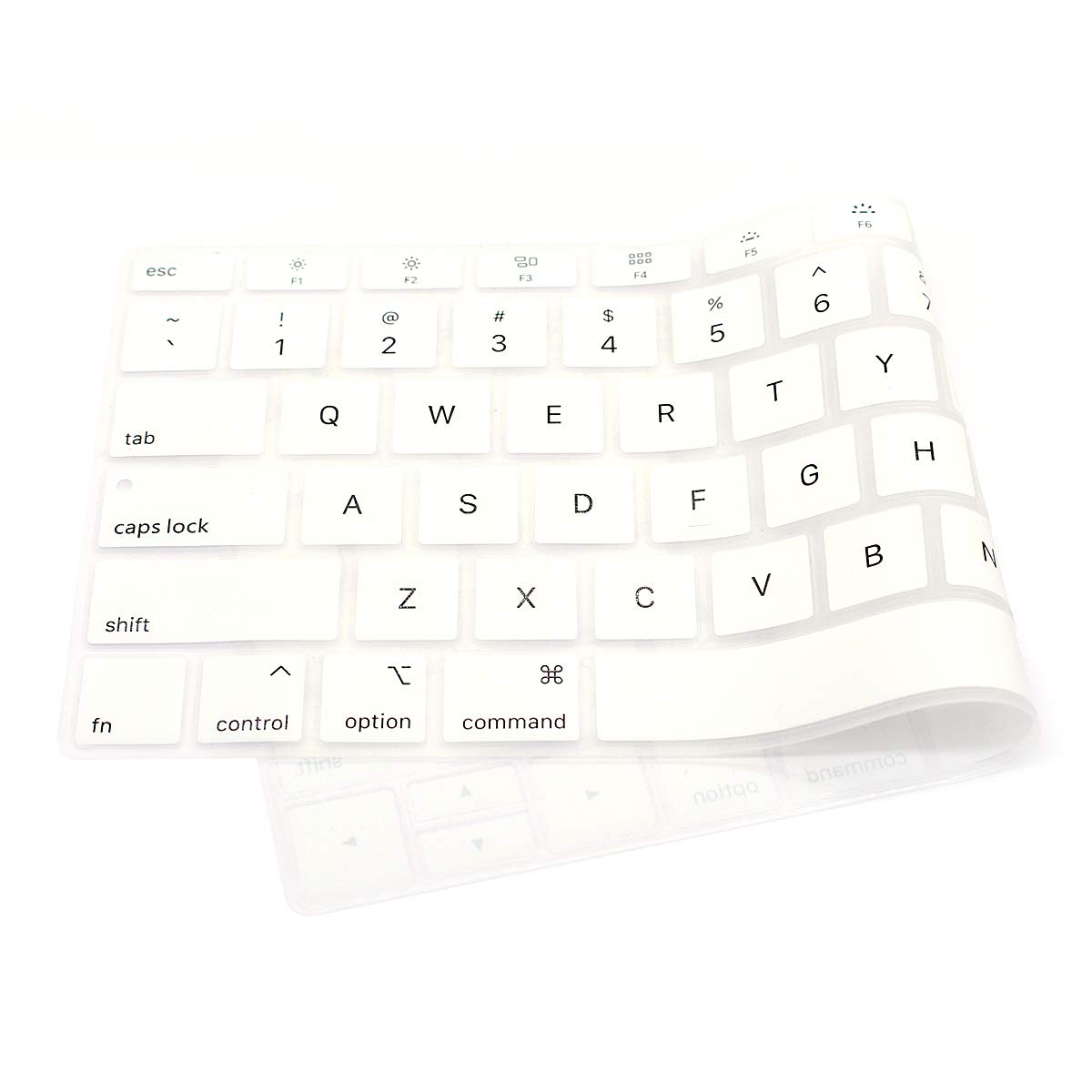 Se7enline MacBook Air 13 Inch Keyboard Cover - Soft Silicone Skin Protector for Mac Air 13