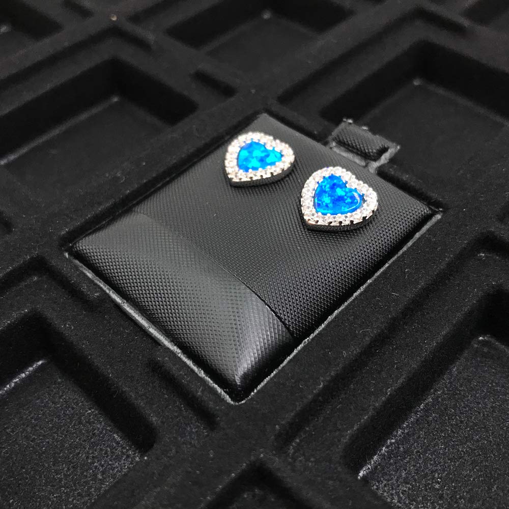 888 Display® 100-Pack Assorted Puff Earring Cards - Premium Jewelry Display for Earrings, Studs, and Hoops - Perfect for Retail Stores, Boutiques, and Jewelry Shows
