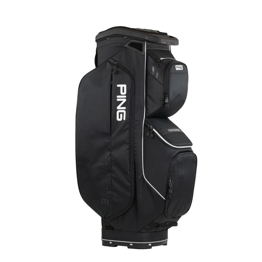 PING 2025 Traverse Cart Golf Bag - Lightweight & Durable Stand Bag for Men & Women - Perfect for Golf Carts, Tournaments & Range Practice