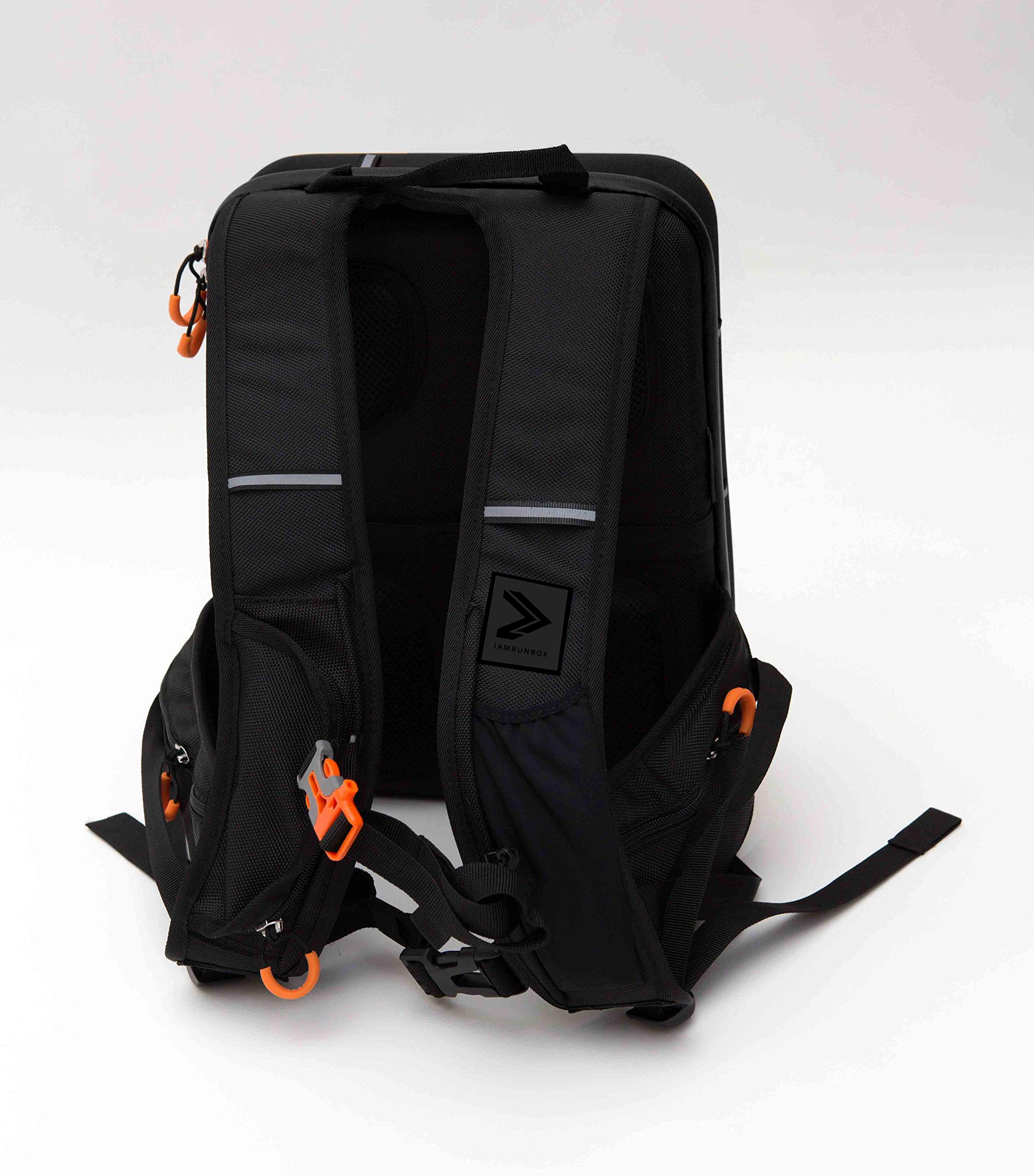 Black Anti-Theft Waterproof Laptop Backpack for Men & Women - Lightweight Commuter & Travel Backpack for Running, Cycling, Outdoor Adventures - Perfect for Work, School & Daily Use