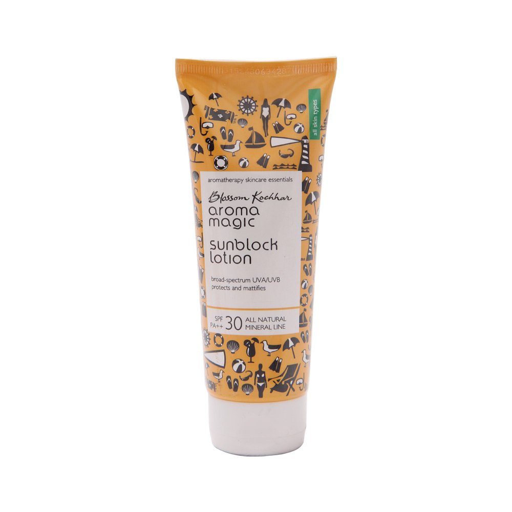 Aroma Magic Lavender Face Wash 100ml & SPF 30 Sunscreen Lotion - Gentle Cleansing & UV Protection for Daily Skincare Routine