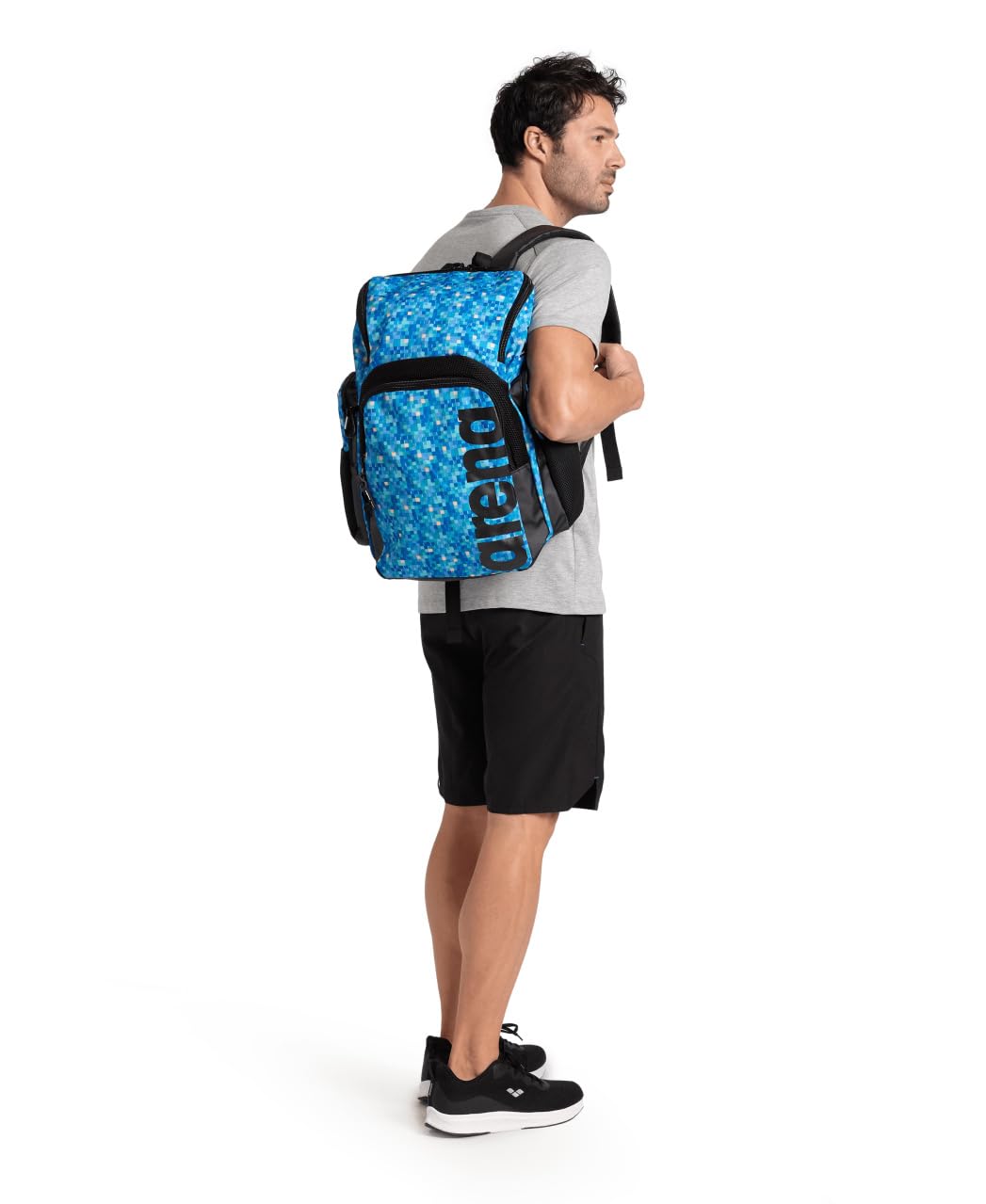 ARENA Spiky III 35L Unisex Waterproof Gym Backpack - Sports Travel Bag for Swimming Training, Pool Gear & Fitness Equipment - Perfect for Swim Meets, Gym Workouts & Outdoor Adventures