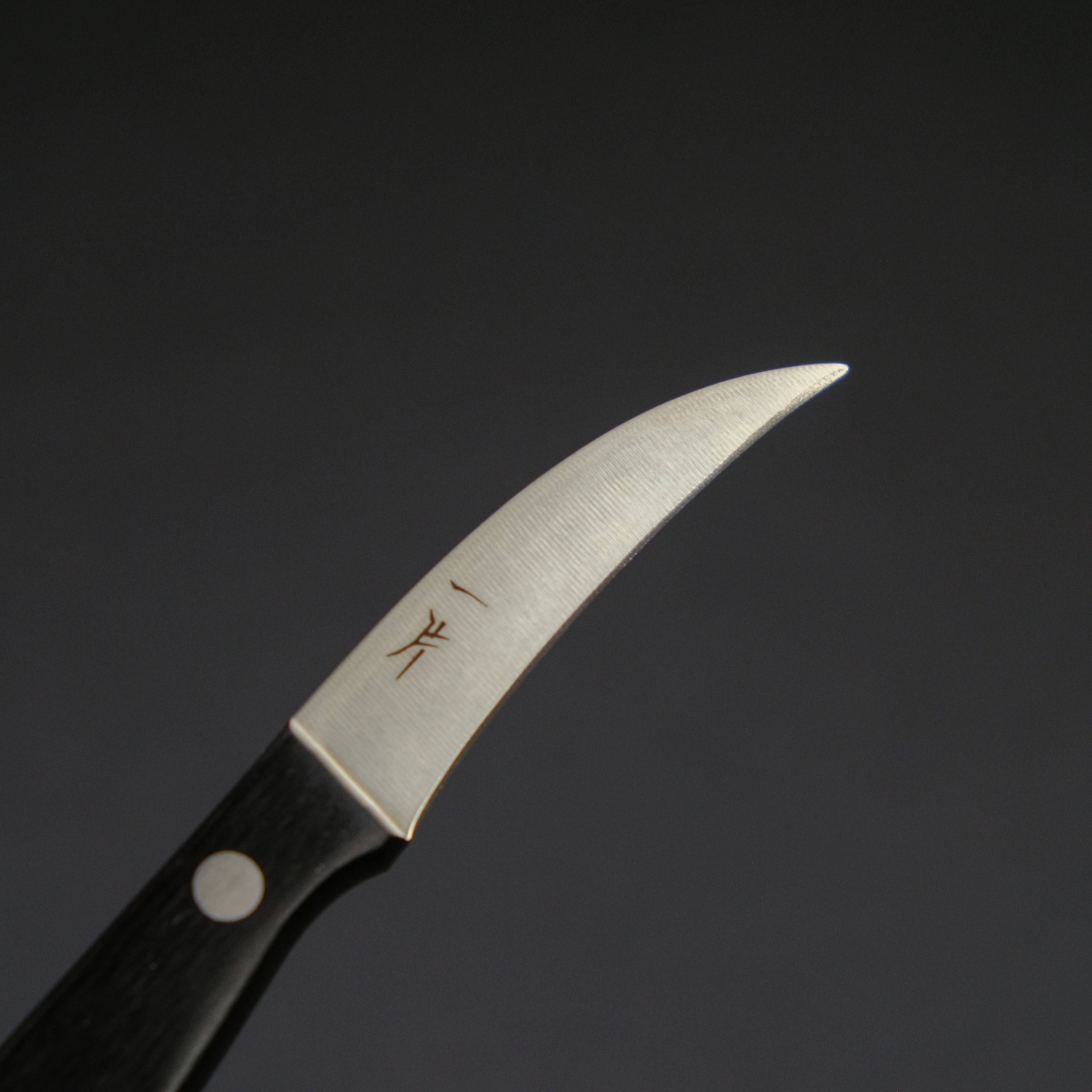 Hitohira FJ V1 Bird's Beak Paring Knife with Pakka Wood Handle - Premium Japanese Kitchen Knife for Precise Peeling, Trimming & Garnishing