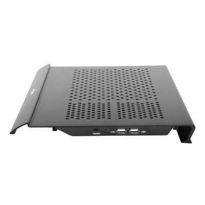 Spire PacificBreeze III Professional Universal Laptop Cooling Stand - Adjustable Ergonomic Laptop Cooler for 12-17 Inch Notebooks (Black, SP304AL B) - Perfect for Home Office, Gaming & Workstation Use
