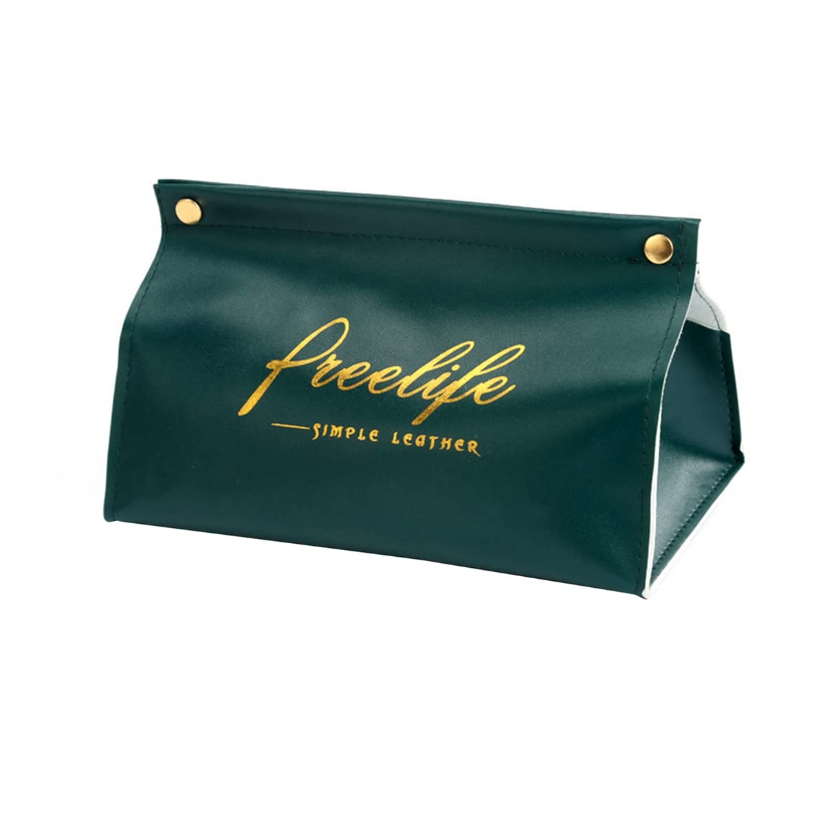 WDhomLT Leather Tissue Box Holder & Napkin Dispenser - Soft Car & Desk Organizer for Home, Office, Car - Stylish Storage Box for Tissues & Essentials