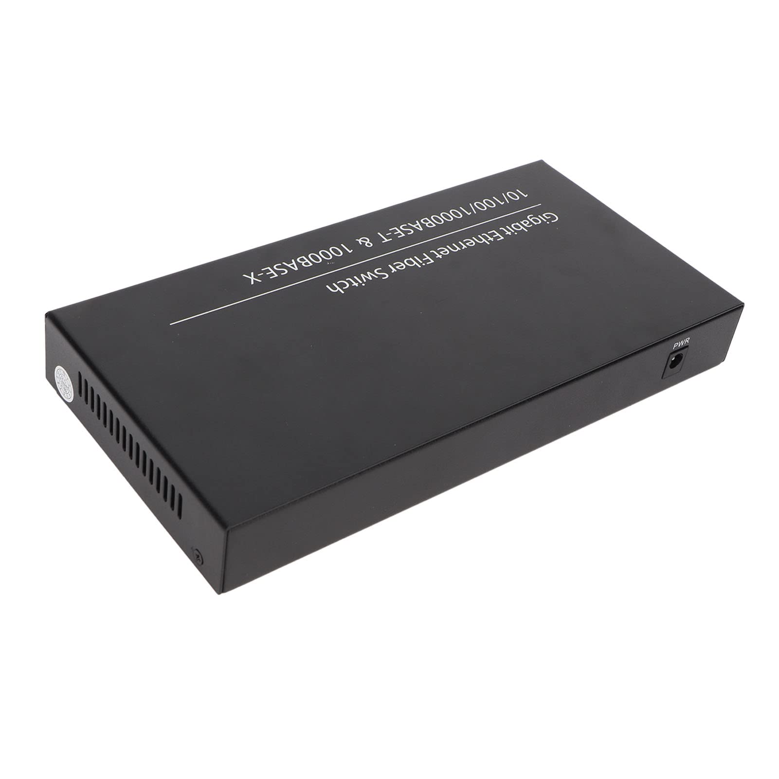 8-Port Gigabit Ethernet Fiber Switch with 2 RJ45 Ports & SFP Slots - 120km Transmission, High-Speed Fiber Media Converter for Efficient Networking | Ideal for Data Centers, Office Networks & Long-Distance Connectivity