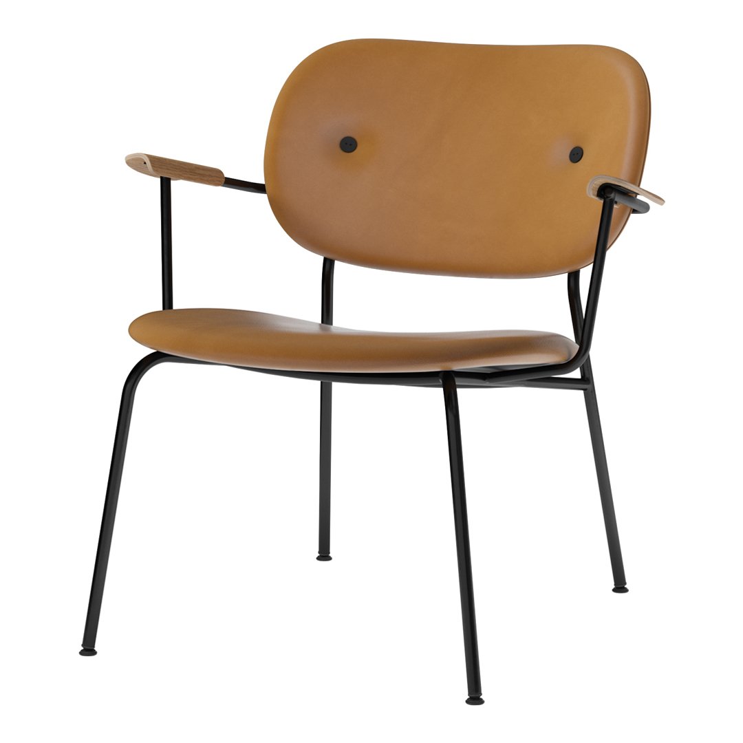 Co Lounge Chair - Fully Upholstered Modern Accent Chair for Living Room, Bedroom & Office - Comfortable Seating for Relaxing & Reading