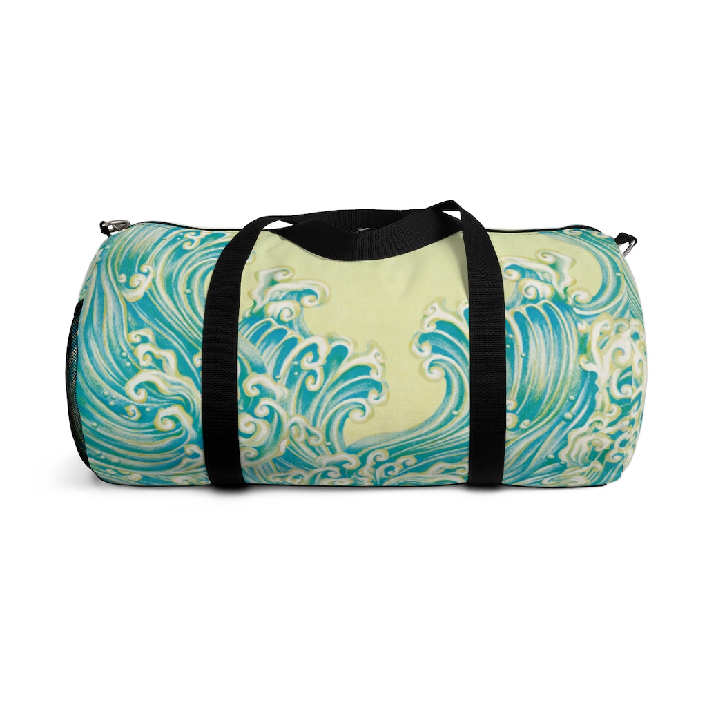 Hannah Mermaid Duffle Bag - Waterproof Travel Gym Bag for Women & Teens - Perfect for Beach, Pool, Vacation & Sports