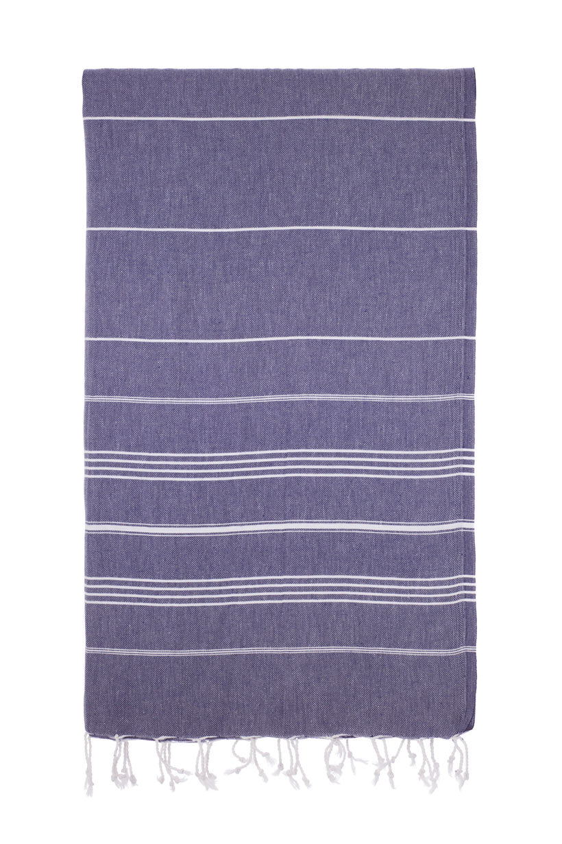 Premium 4-Pack Turkish Cotton Towels - Ultra Soft, Absorbent & Quick-Drying Bath, Beach & Spa Towels for Home, Travel & Yoga