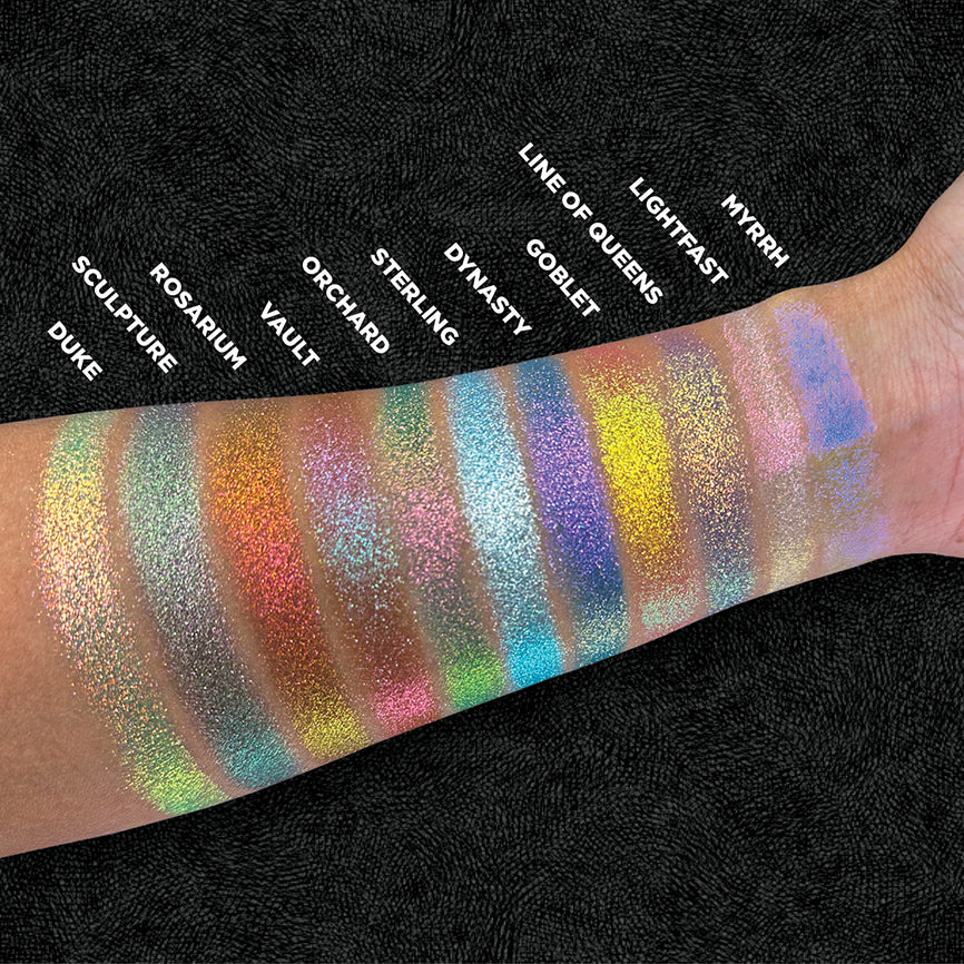 2025 Glitter Vibrant Bundle - 14-Piece Set for DIY Crafts, Party Decorations & Gift Wrapping