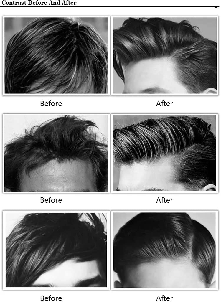 Premium Hair Styling Wax for Men & Women - Strong Hold Hair Gel & Styling Cream - Perfect for Pompadour, Spikes & Textured Looks - Salon Quality Hair Wax for All-Day Control