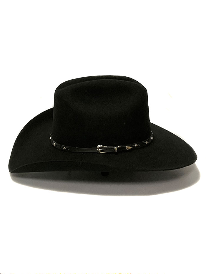 Premium Bullhide PISTOL PETE 6X 0397BL Wool Hat - Black for Men | Warm Winter Beanie for Outdoor Activities, Hunting & Casual Wear