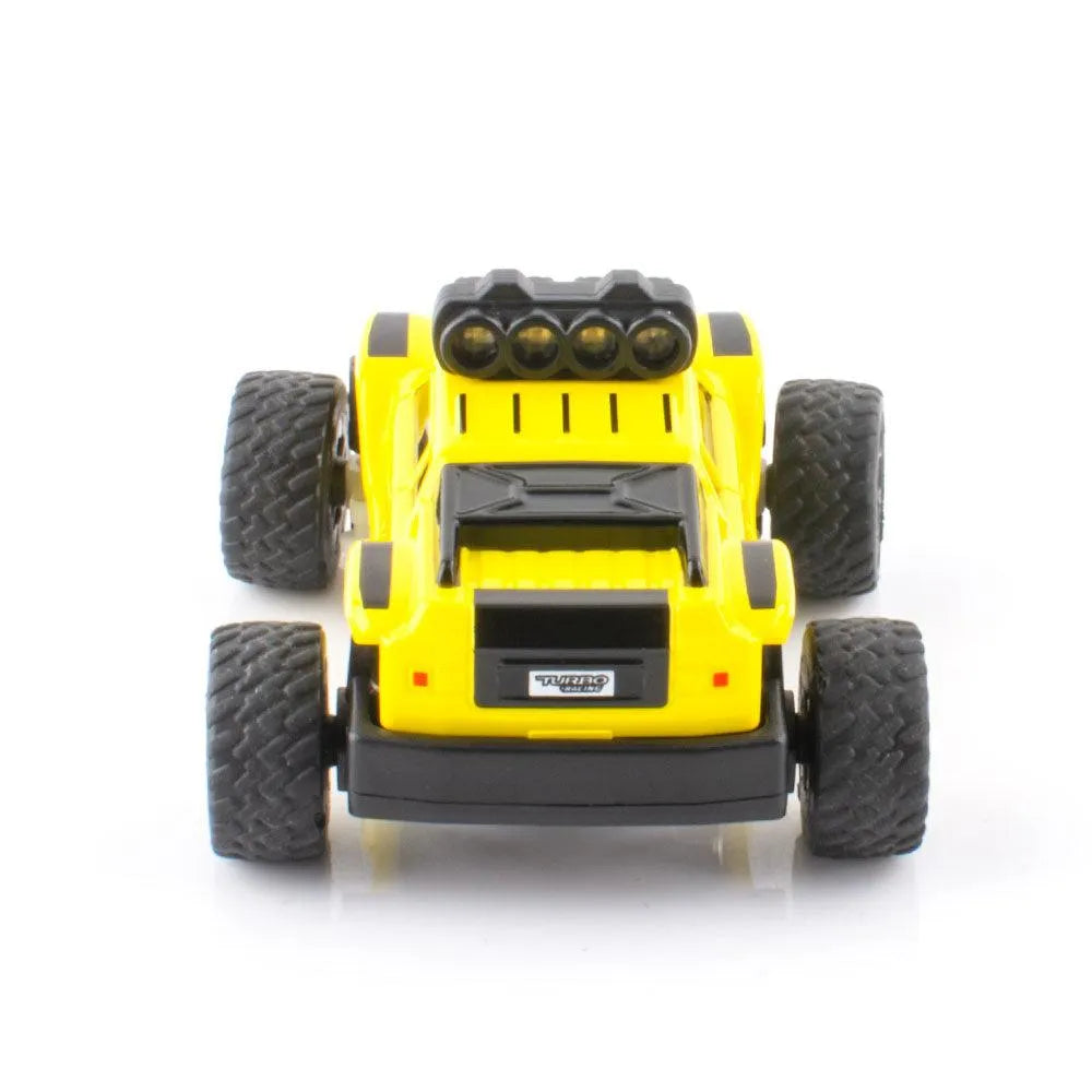 Turbo Racing 1:76 Scale C81 Big Foot Baby Monster Truck - Full Proportional RTR (Ready-to-Run) RC Car Kit for Kids & Adults - Perfect for Off-Road Racing, Stunt Shows & Collectible Display