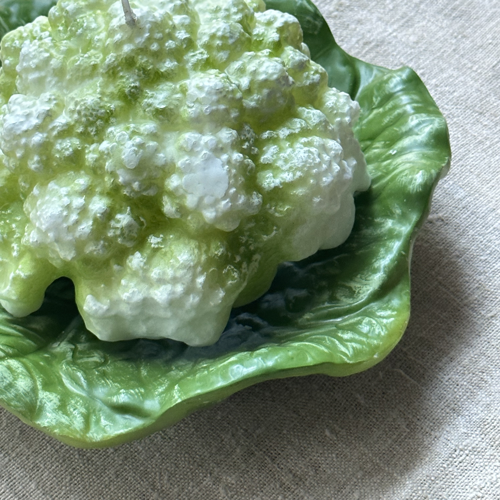 Elegant Cabbage Leaf Shaped Candle Holder - Decorative Home Decor for Dining Table, Wedding Centerpiece & Romantic Ambiance