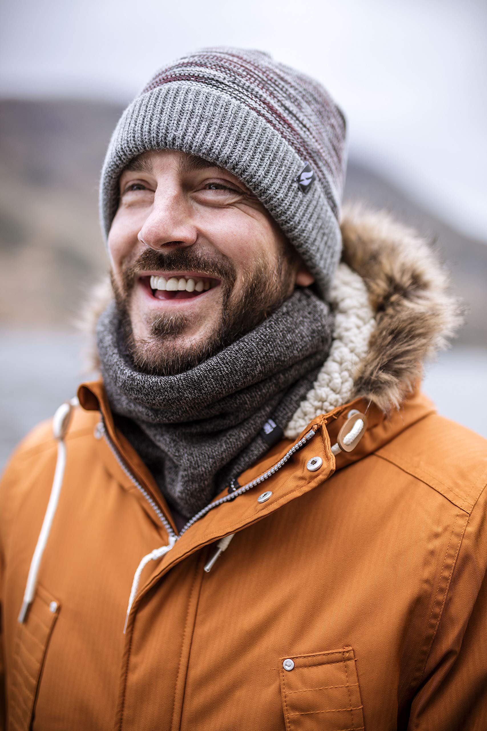 Heat Holders Men's Thermal Winter Neck Gaitor - 2.6 Tog Insulated Face Mask & Scarf - One Size Fits All - Perfect for Skiing, Snowboarding & Cold Weather Outdoor Activities