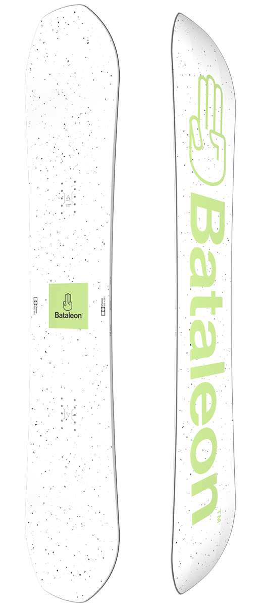 Bataleon Chaser Snowboard 2024 - All-Mountain Freestyle Snowboard for Men & Women | Perfect for Powder, Park & Backcountry Riding