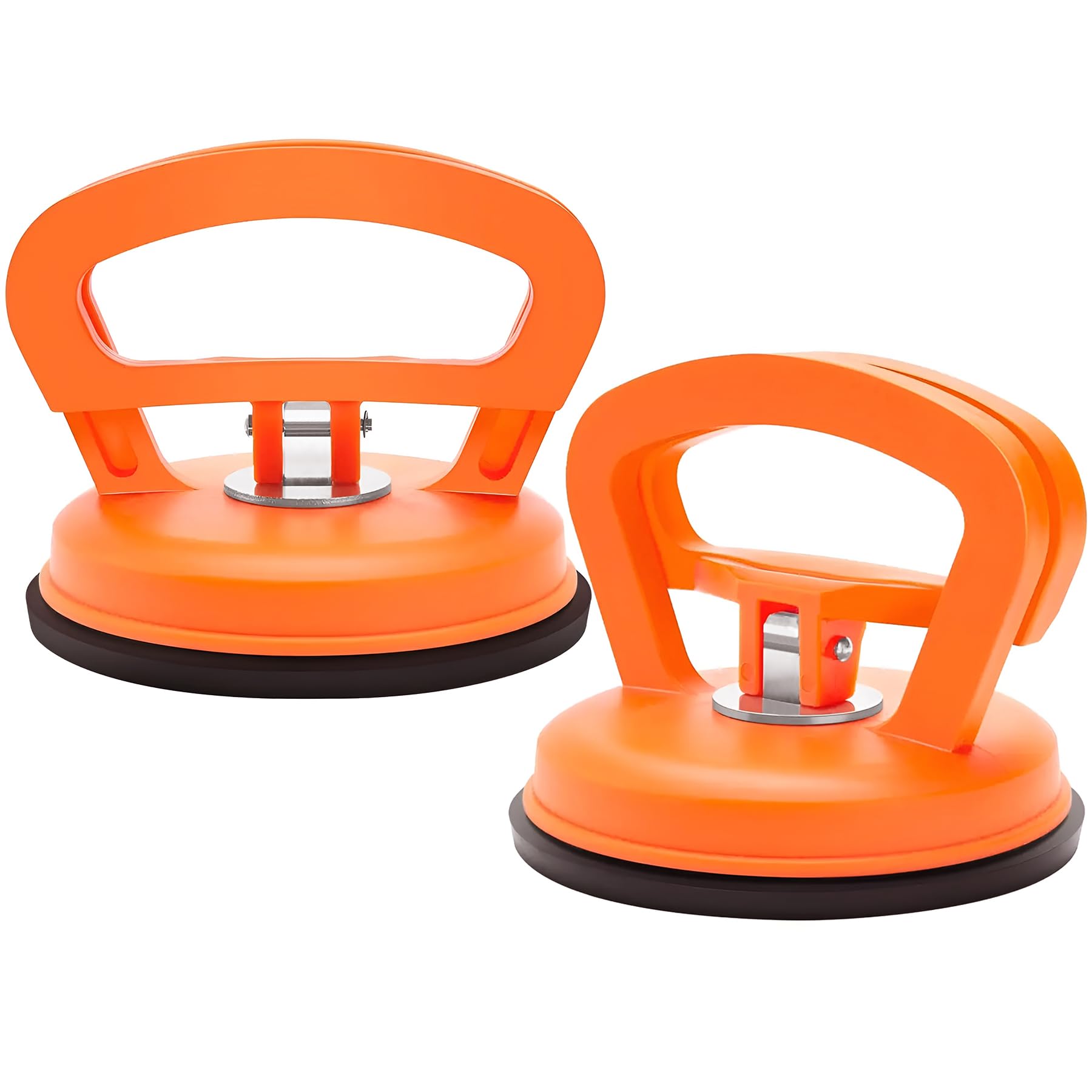 2-Piece Large Suction Cup Dent Puller Kit - Powerful Car Dent Remover & Handle Lifter for Auto Body Repair, Glass, Tile & Object Moving | Perfect for DIY Dent Removal & Home Improvement Projects