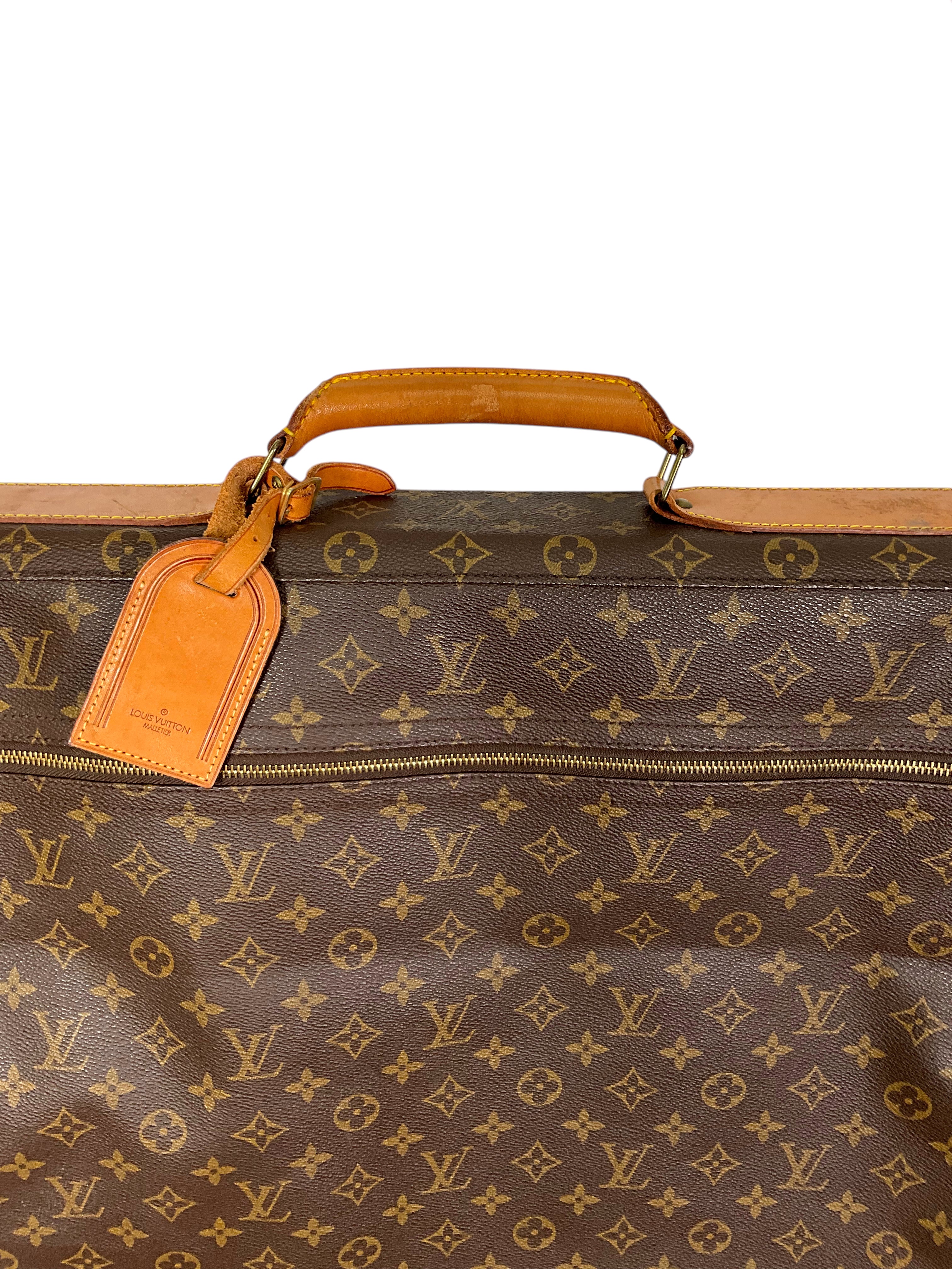 Authentic Louis Vuitton Monogram Canvas Garment Travel Bag - Luxury Weekender Duffle for Business Trips & Vacation Packing