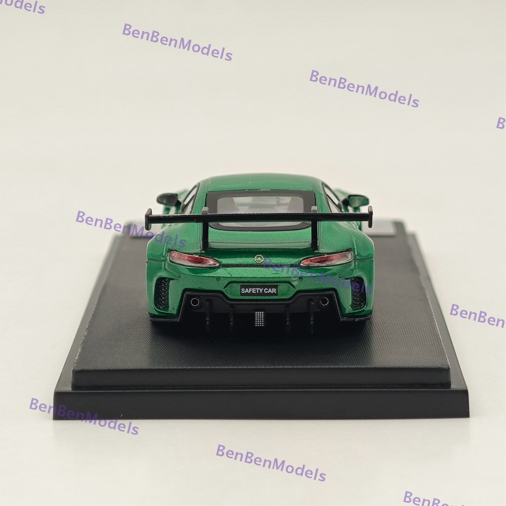1:64 Rhino Model RM Mercedes AMG GTS Widebody Racing Sports Car Diecast Model - Green Collectible Toy for Display, Racing Enthusiasts & Car Lovers
