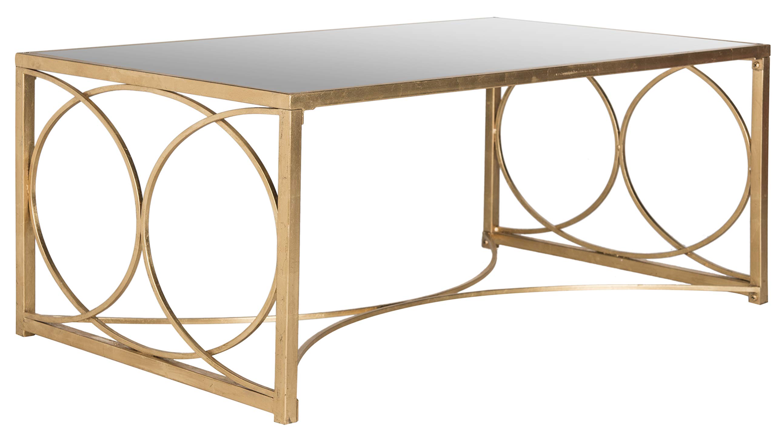 SAFAVIEH Melosa Gold Coffee Table - Modern Living Room Centerpiece for Home Decor, Stylish & Durable Accent Table - Perfect for Living Rooms, Offices & Apartments